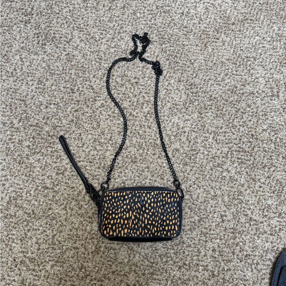 Stylish Black and Tan Women's Bag